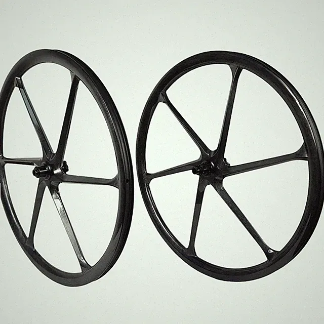 6 Spoke Carbon Gravel Bike Wheels 28MM Wide 700C Carbon fiber Bicycle Wheelset