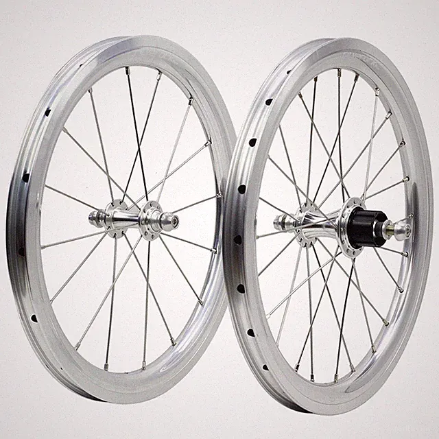 Bicycle Wheelset 16inch 349 16/20/24 Holes Folding Bike Wheels 5 6 7 Speed