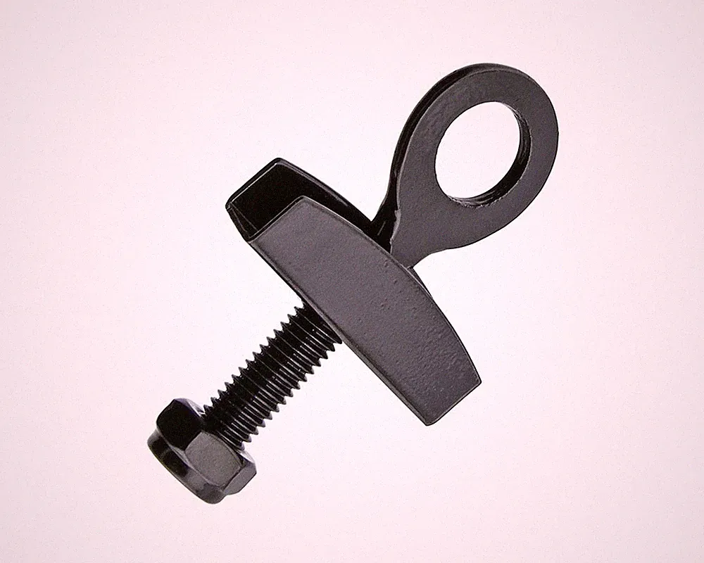 Chain Tensioner Adjuster BMX ALTA Fixed Gear Single Speed Bike Bicycle Black.