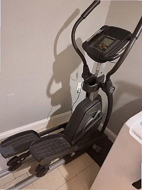 ProForm HYBRID 2 in 1 Trainer Pro Elliptical & Recumbent Bike with 17” Stride