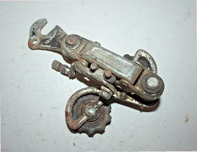 Shimano RS Vintage Rear Derailleur Short Reach Silver Japan Touring Road US Ship