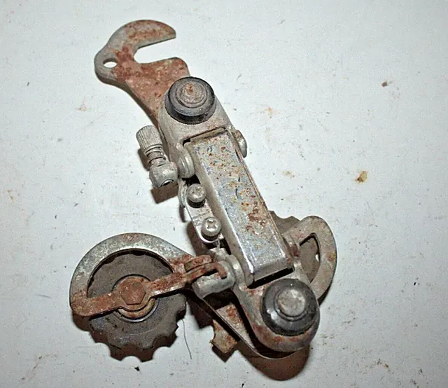 Techera Vintage Rear Derailleur Medium Cage 5/6 Speed Touring Road USA Shipper