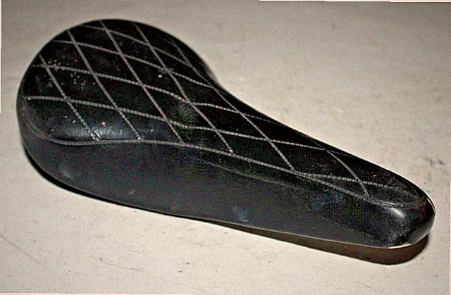 Vintage Takahashi Panmax Bike Saddle Black 260/150mm Black Road Hyrid US Shipper