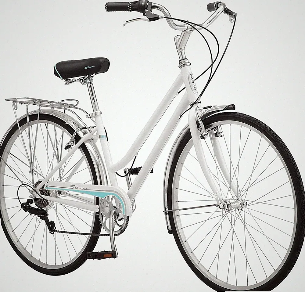Wayfarer Hybrid Bike, 700C Mens and Womens Bike, 7-Speed Hybrid Bicycle, Retro S